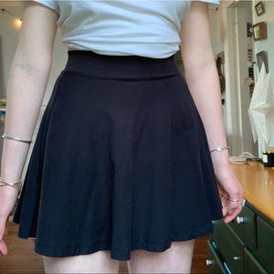black circle skirt
